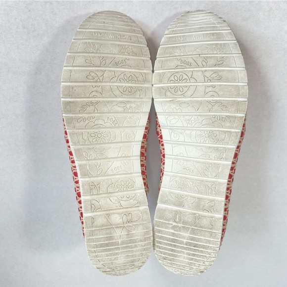 Skecher Women's BOBS Flexpadrille 3.0-Dark Horse Flats Shoe 113091; RED Size 6.5 - Picture 15 of 16